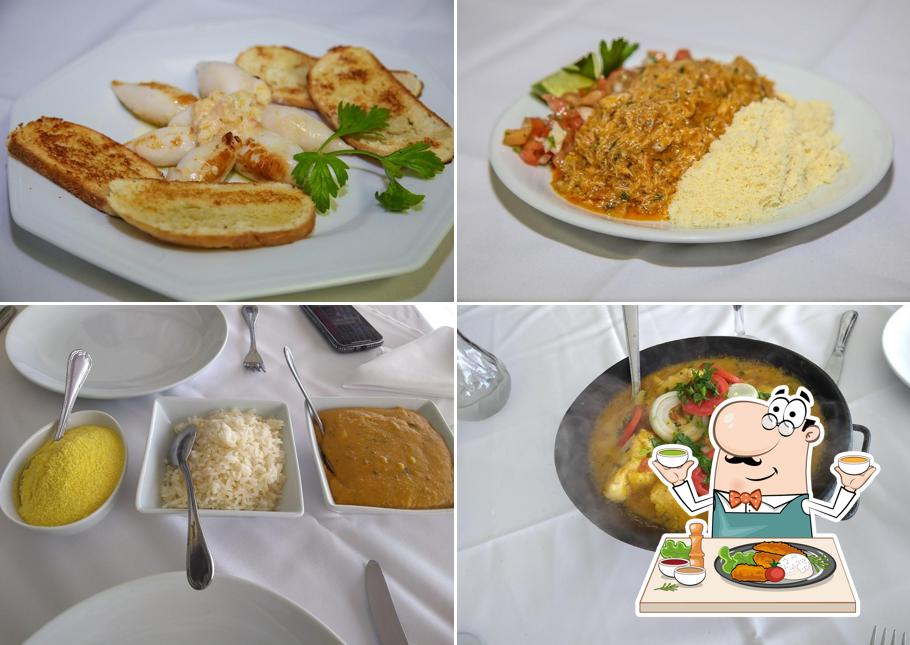 Comida em Restaurante Oceânico