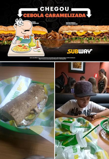 Comida em Subway