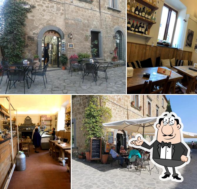 Gli interni di La Piazzetta