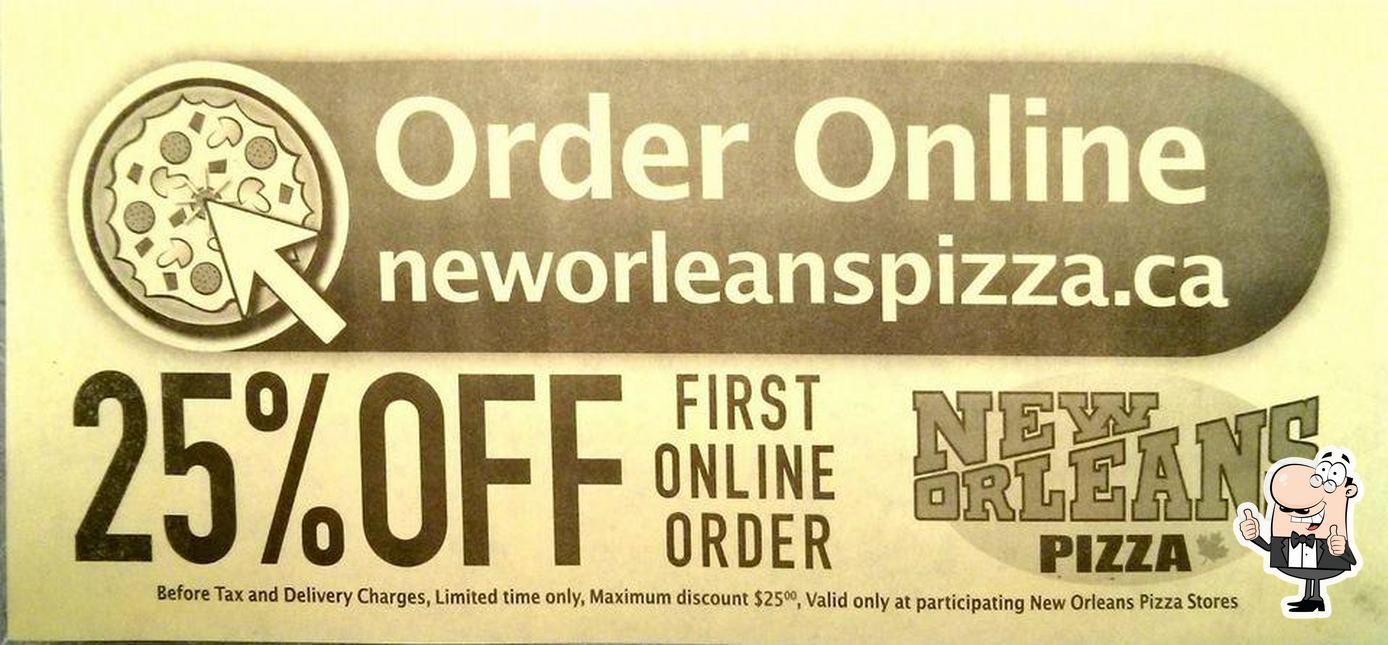 New orleans sales pizza coupon code