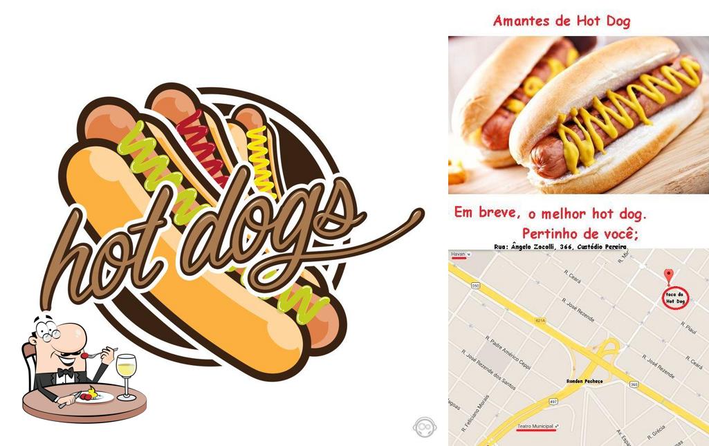 Platos en Toca Do Hot Dog