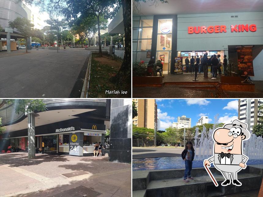 Veja imagens do exterior do McDonald's