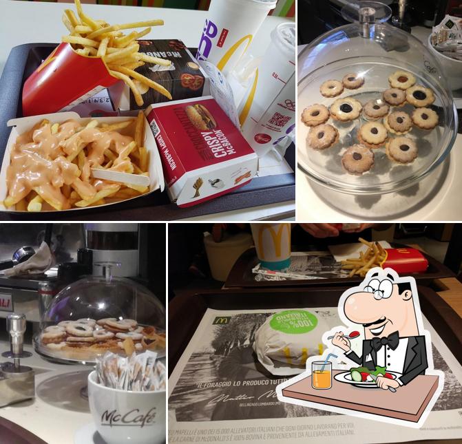 Cibo al McDonald's Milano Sabotino