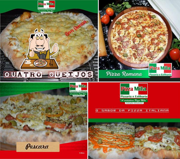 No Pizza Mila, você pode conseguir pizza