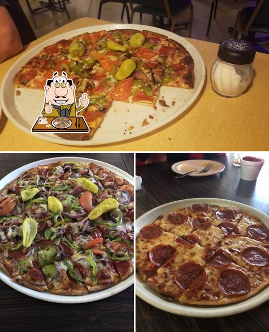 Get pizza at Kelsey G's Pizza & More