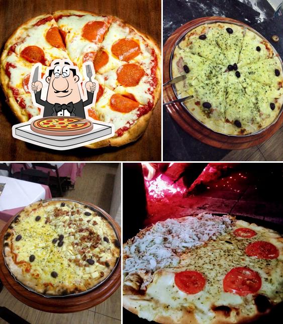 Experimente diversos variedades de pizza