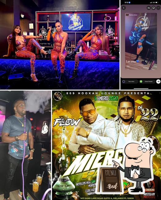 Pub y bar 809 hookah lounge, Orlando Opiniones del restaurante