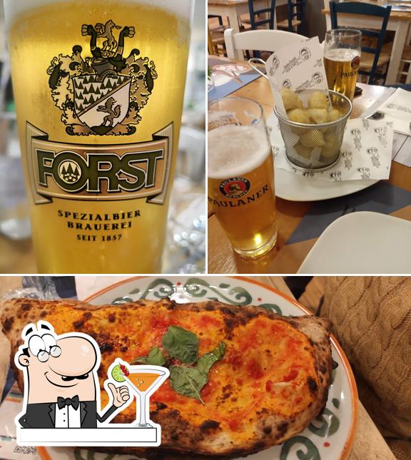 Carmine Donzetti Pizza & Fritti is distinguished by drink and food