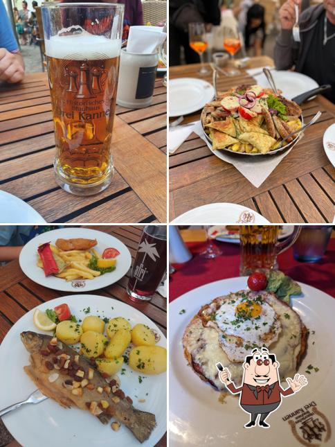 Comida en Drei Kannen - Historisches Brauhaus