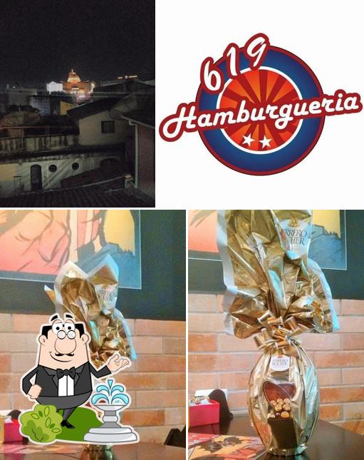 O exterior do Hamburgueria 619