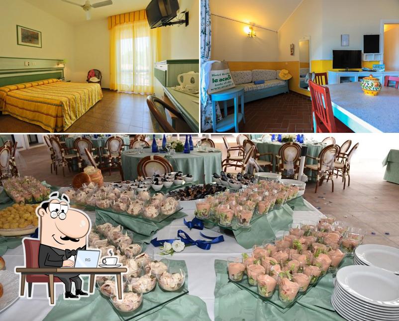 Dai un'occhiata agli interni di Le Acacie Hotel & Residence Isola d'Elba