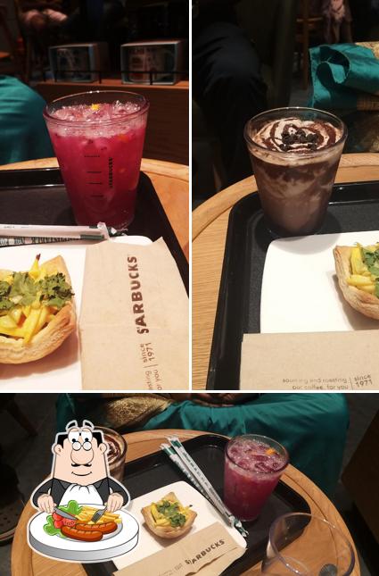Chocolate mousse at Starbucks Swagat Holiday Mall