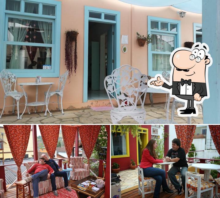 Veja imagens do interior do Bendita Villa Boutique de Chá e Café