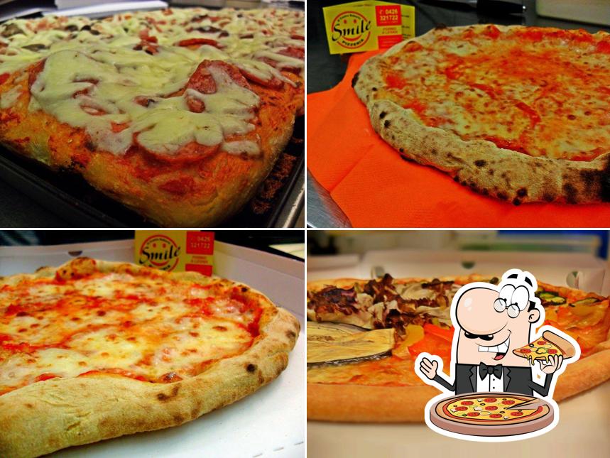 Scegli tra le svariate varianti di pizza