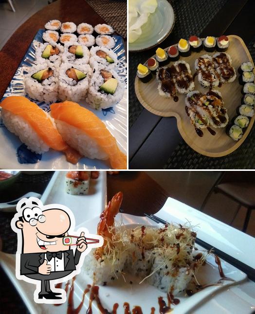 Prenditi le diverse opzioni di sushi