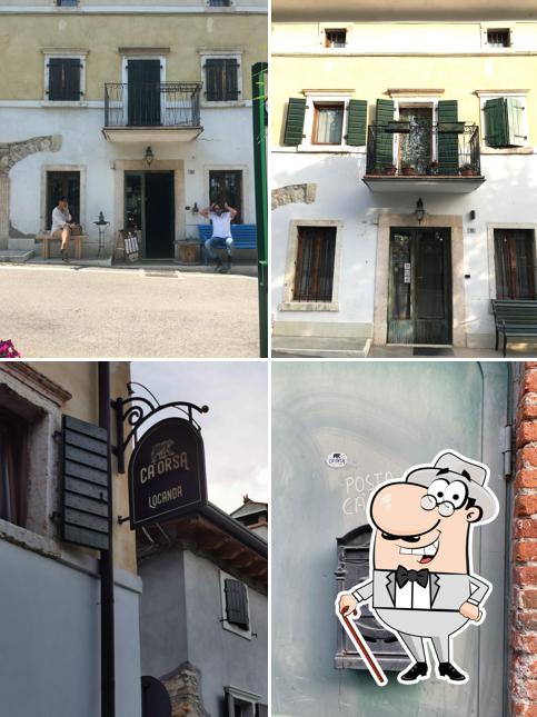 Gli esterni di Locanda Cà Orsa
