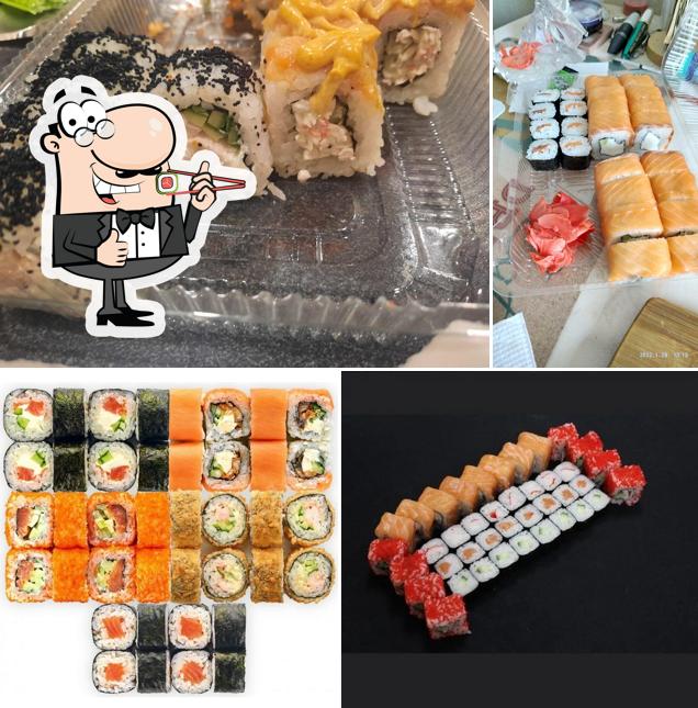 Choisissez de nombreuses options de sushi