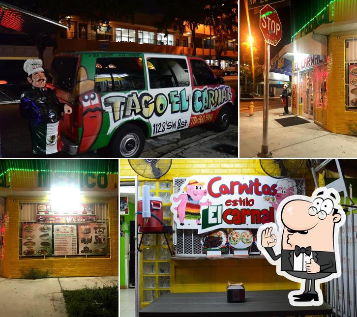 Look at this image of Tacos El Carnal
