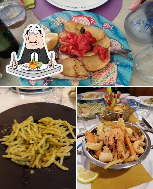 Platti al Trattoria della Marina • da Antonio