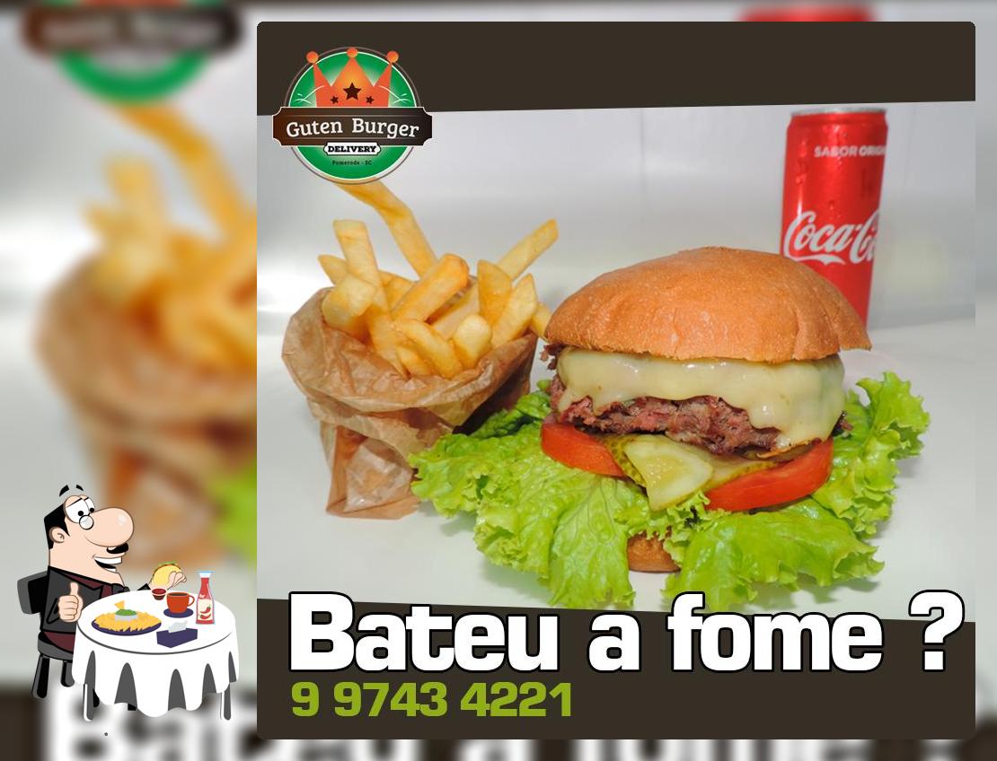 Os hambúrgueres do Guten Burger irão satisfazer uma variedade de gostos