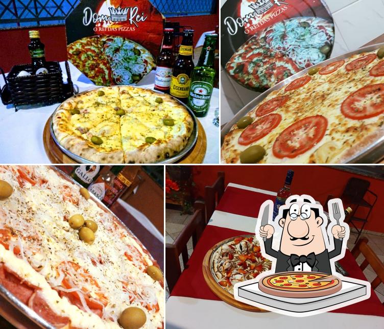 Peça pizza no Dom Rei - O Rei das Pizzas