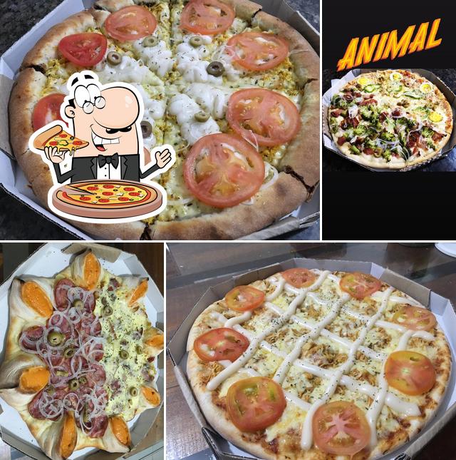 Experimente diferentes tipos de pizza