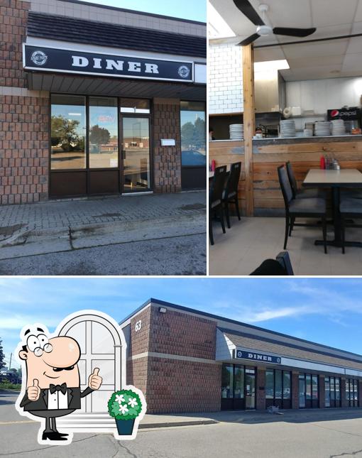 L’image de la extérieur et intérieur de Spare Parts Diner’s