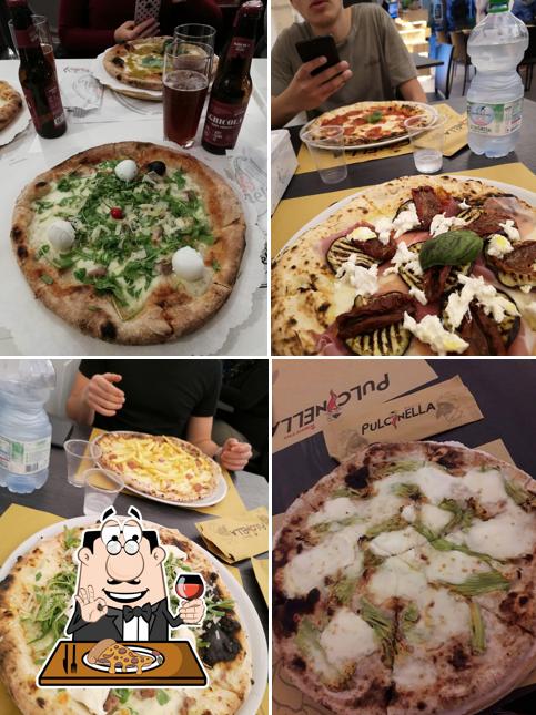 Try out pizza at Taverna Pulcinella