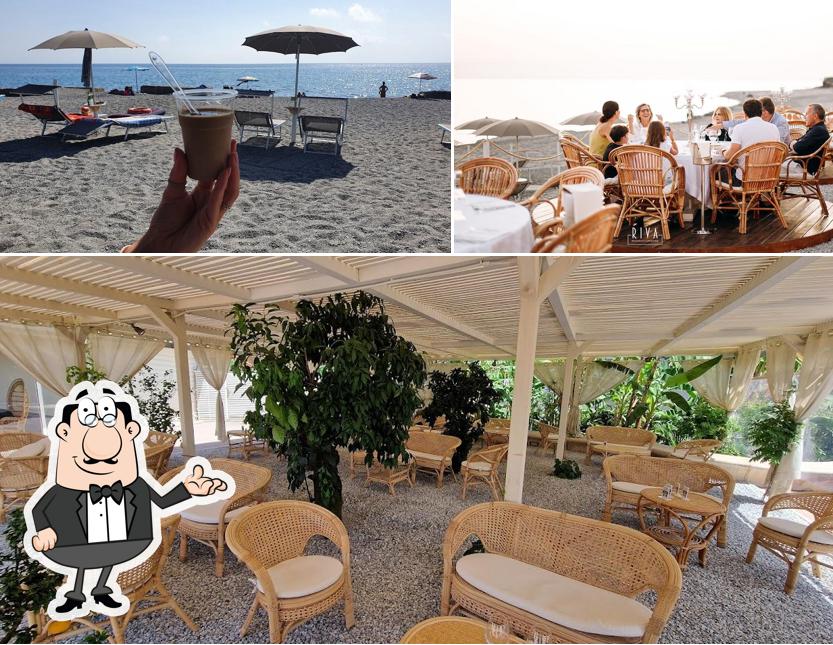 Gli interni di Riva Restaurant & Lounge Bar