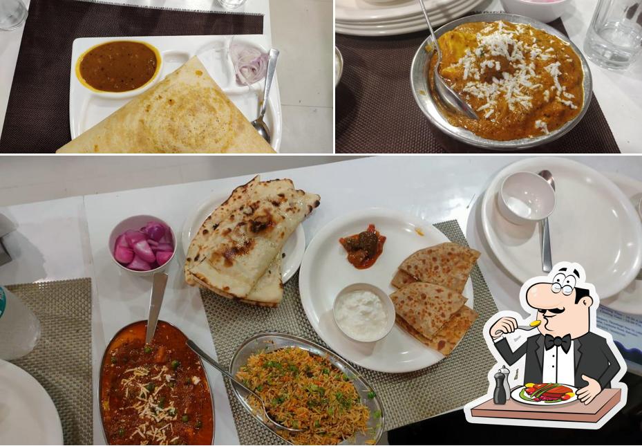 Food at Aashirvad family restaurant