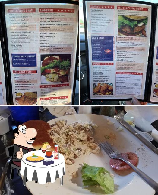 Country Bob's Cafe in Saint James Restaurant menu and reviews
