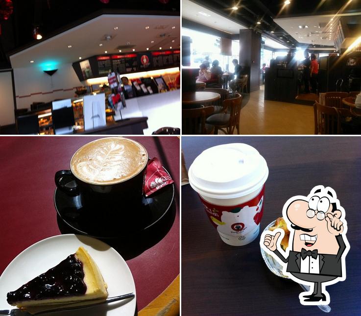 Pacific Coffee cafe, Hong Kong, Shop A, Ground Floor, Luen Wai
