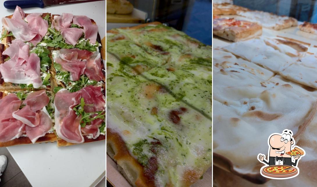 A Focacceria Stefanini Censoplano, puoi provare una bella pizza