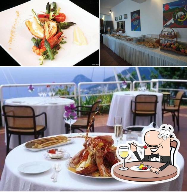 Cibo al Hotel Claudio