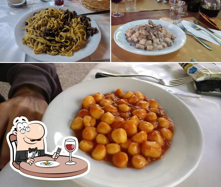 Platti al Osteria del Bottaccione
