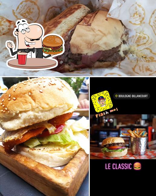 Prenez un hamburger à HBK House Burger BOULOGNE