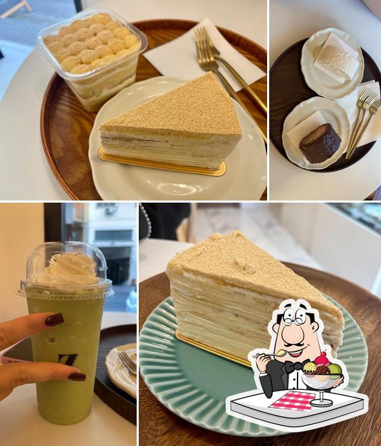 Zhi Zhi Cake Studio propone un'ampia gamma di dessert