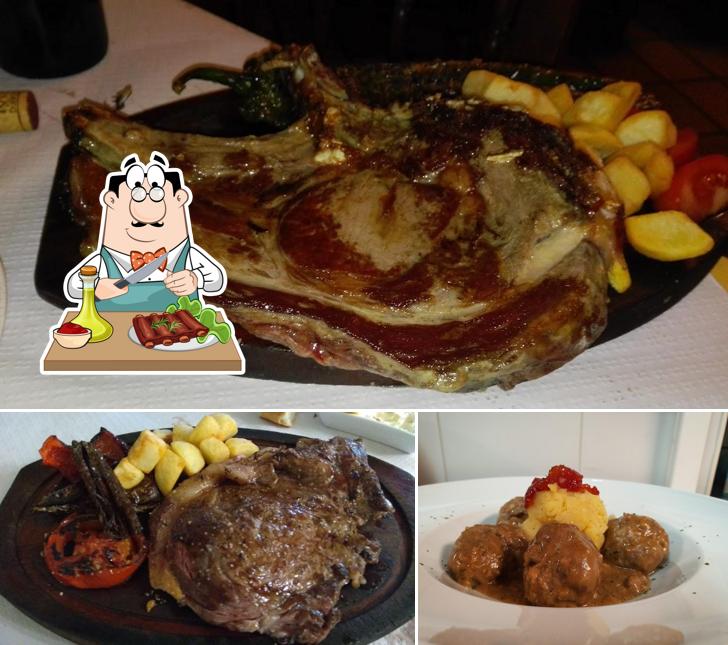 Elige un plato con carne en Restaurante Casa Engracia