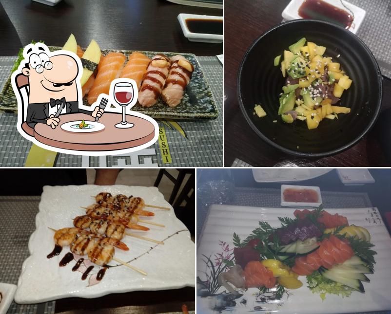 Platti al Ristorante He wei