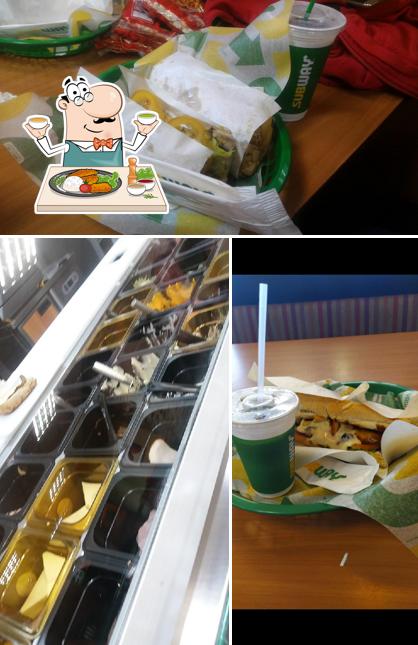 Comida em Subway