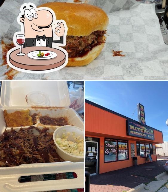 Ritchie's Smokin' BBQ in Machesney Park Restaurant menu and reviews
