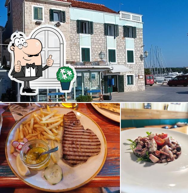Gli esterni di Fish & Steak House Burin