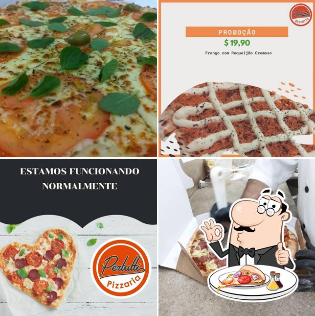 Consiga diferentes variedades de pizza