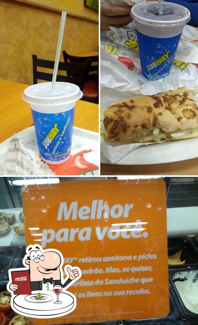 Comida em Subway