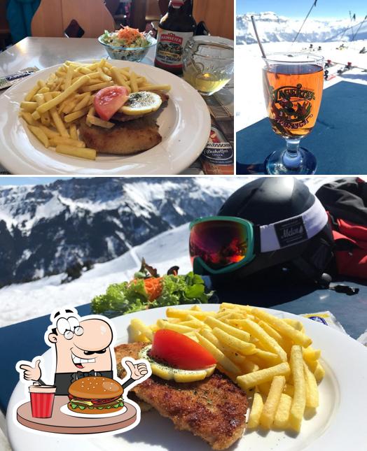 Hamburger al Berggasthaus Prodkamm