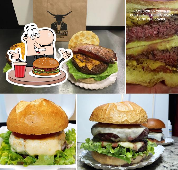 Bull'n'Boss Burger, sandwich e assado