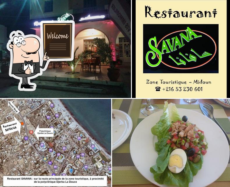 Look at the picture of Restaurant Savana