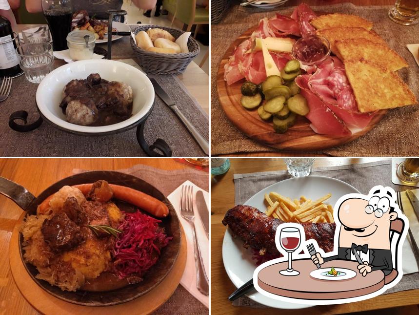 Cibo al Ristorante Ca dei Gobj