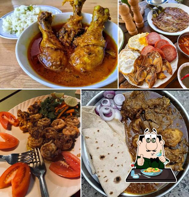 Meals at Roots cafe