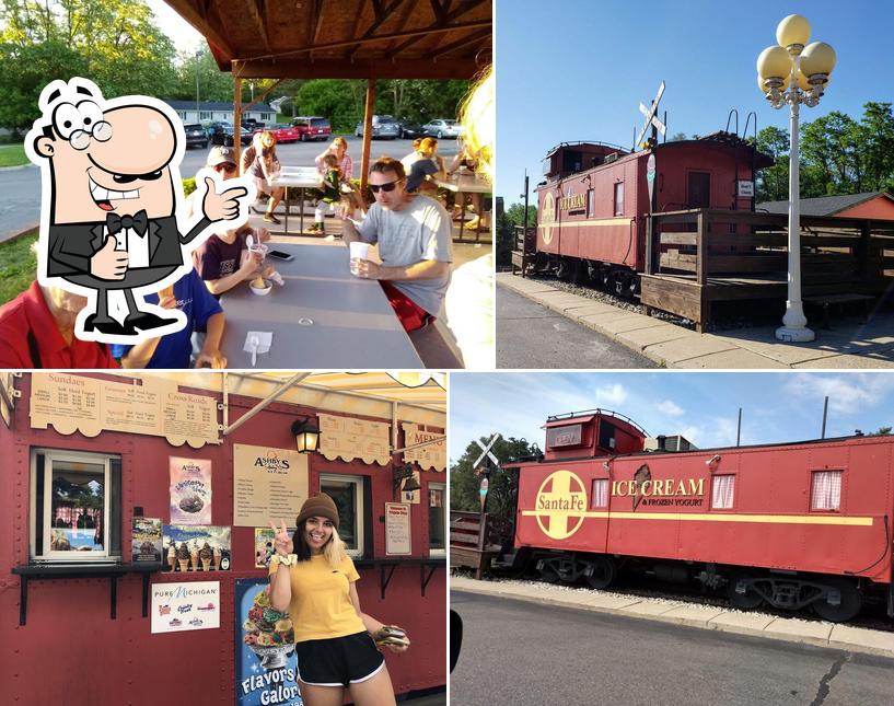 Whistle Stop Ice Cream Caboose photo